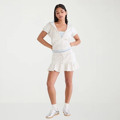 AEROPOSTALE Womens Juniors Fleece Skort