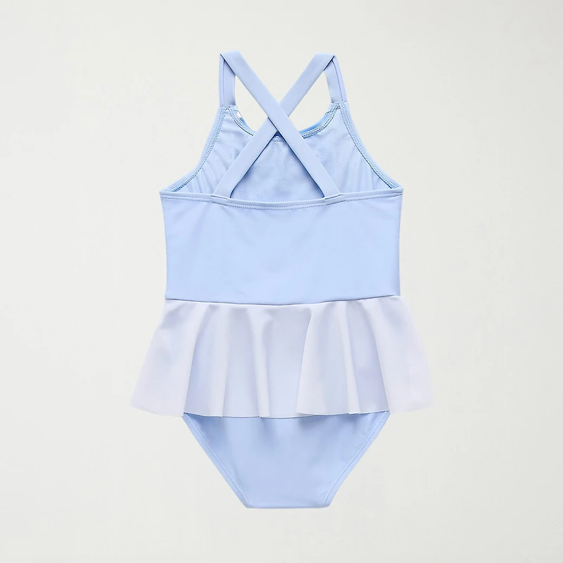 Disney Collection Toddler Girls Cinderella Princess Sleeveless One Piece Swimsuit