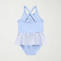 Disney Collection Toddler Girls Cinderella Princess Sleeveless One Piece Swimsuit