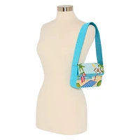 SOL and MER Beaded Vacation Shoulder Bag