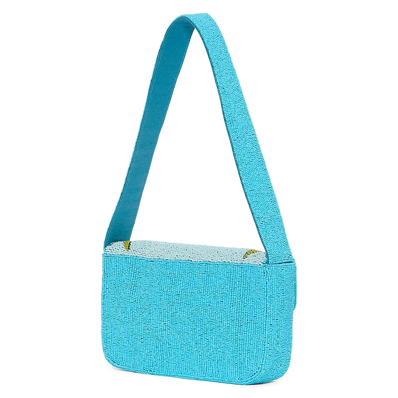 SOL and MER Beaded Vacation Shoulder Bag