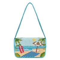 SOL and MER Beaded Vacation Shoulder Bag