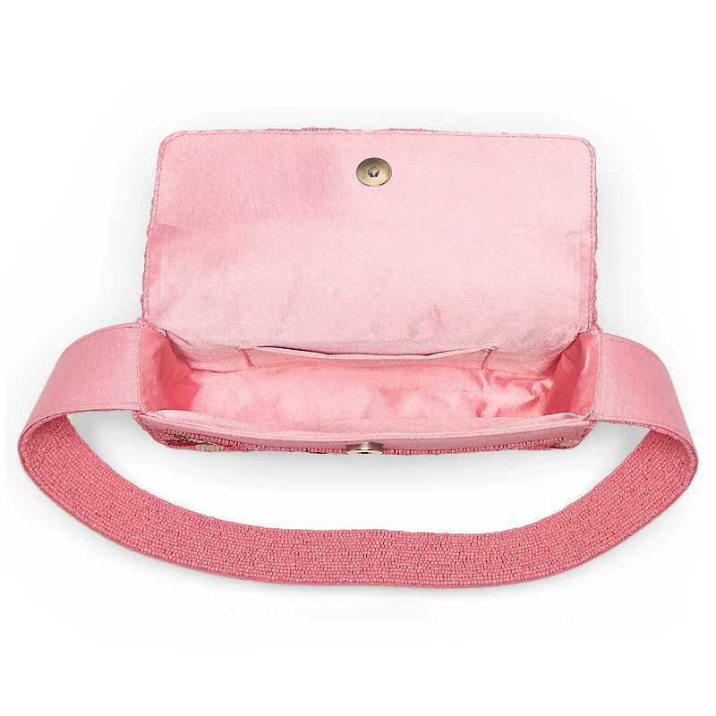 SOL and MER Beaded Cherry Shoulder Bag