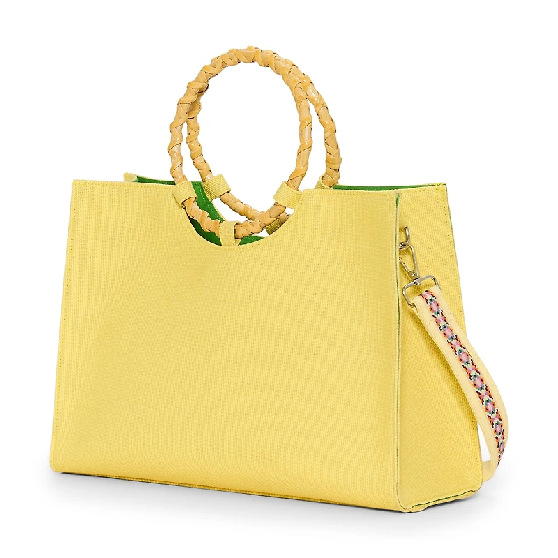 SOL and MER Beaded Tucan Tote Bag