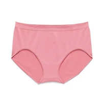 Ambrielle Womens Seamless Brief Panty
