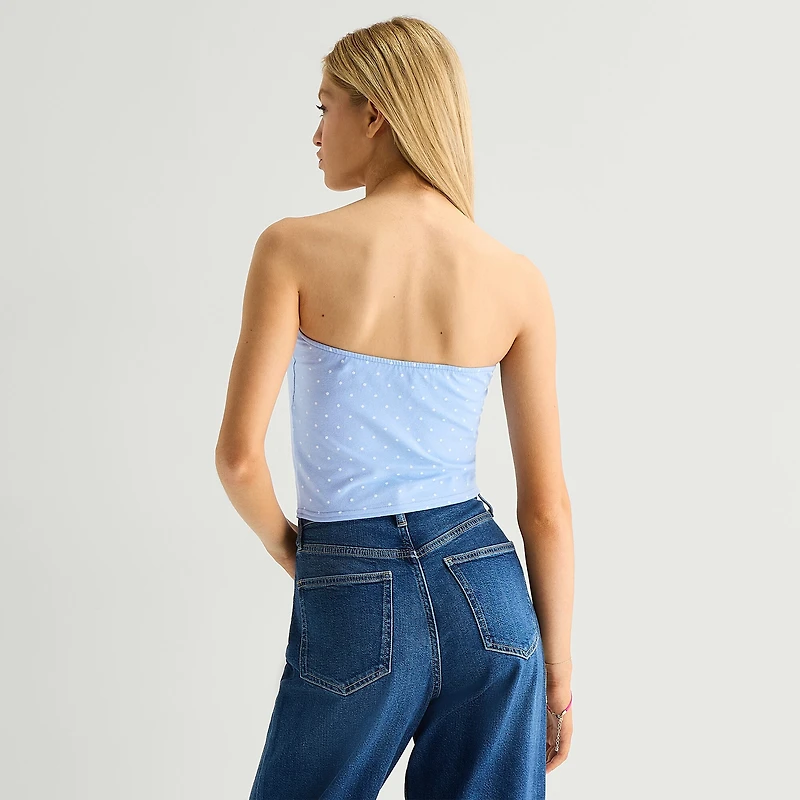 Womens Juniors Cinnamoroll Tube Top
