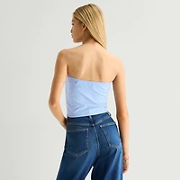 Womens Juniors Cinnamoroll Tube Top