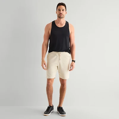Xersion Double Knit Mens 9" Mid Rise Workout Shorts