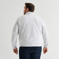 Shaquille O'Neal XLG™ Tricot Mens Big and Tall Lightweight Track Jacket