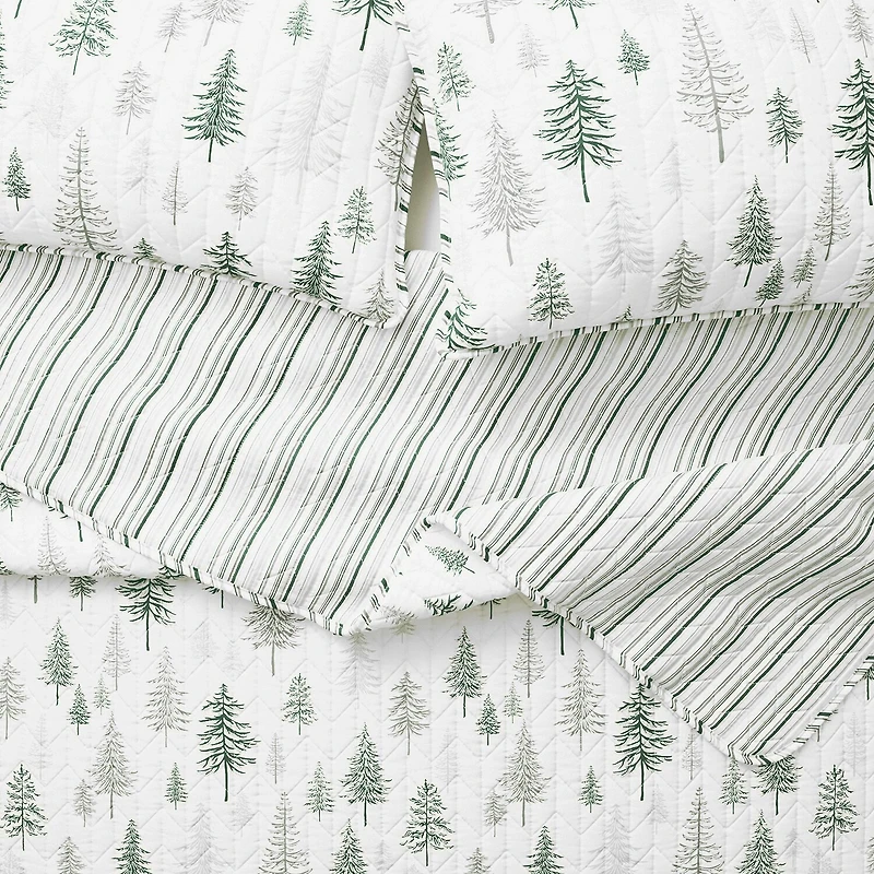 Linery Rustic Winter Quilt Set