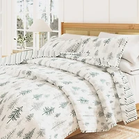 Linery Rustic Winter Quilt Set