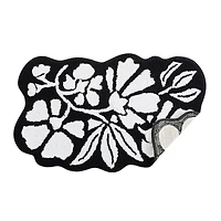 Home Expressions Dazed Floral Bath Rug