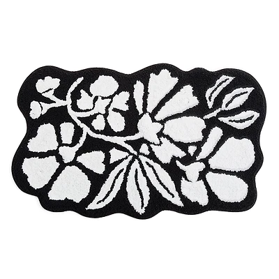 Home Expressions Dazed Floral Bath Rug