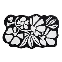 Home Expressions Dazed Floral Bath Rug