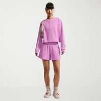 Nike Womens Long Sleeve Regular Fit Henley Shirt