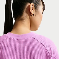 Nike Womens Long Sleeve Regular Fit Henley Shirt