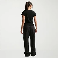 Nike Womens Crew Neck Short Sleeve Active Crop Top