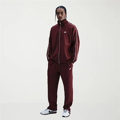 Nike Fleece Mens Straight Mid Rise Regular Fit Workout Pant