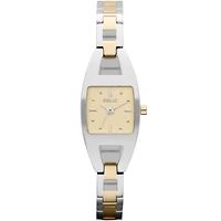 Relic® Elaine Womens 2-Tone Dress Watch ZR34215