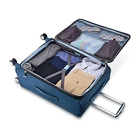 Samsonite Solyte Dlx Inch Softside Expandable Lightweight Checked Spinner Luggage