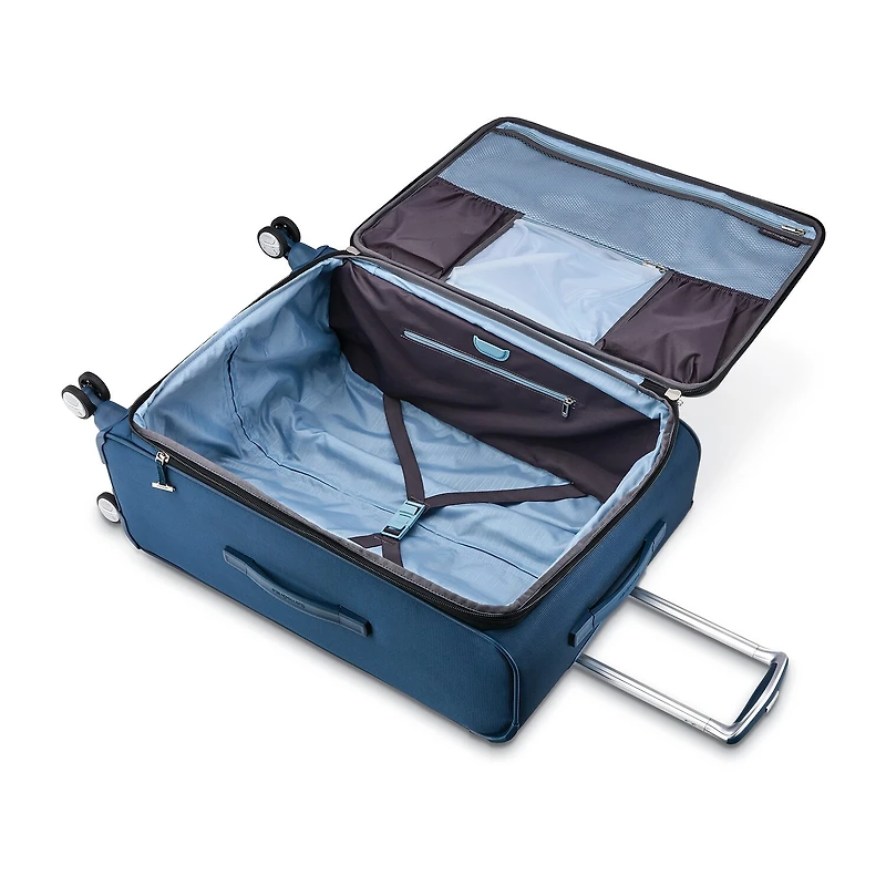 Samsonite Solyte Dlx Inch Softside Expandable Lightweight Checked Spinner Luggage