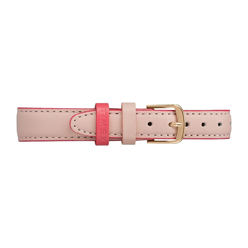 Timex Womens Pink Leather Strap Watch Tw2r62800jt