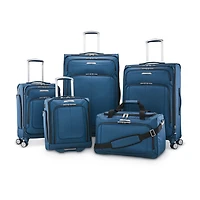 Samsonite Solyte Dlx Inch Softside Expandable Lightweight Checked Spinner Luggage