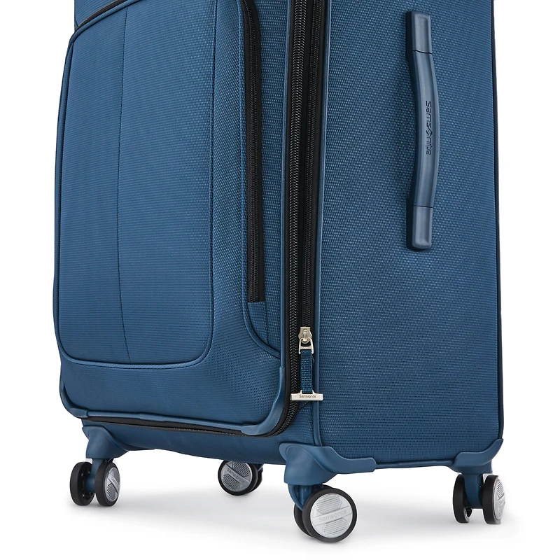 Samsonite Solyte Dlx Inch Softside Expandable Lightweight Checked Spinner Luggage