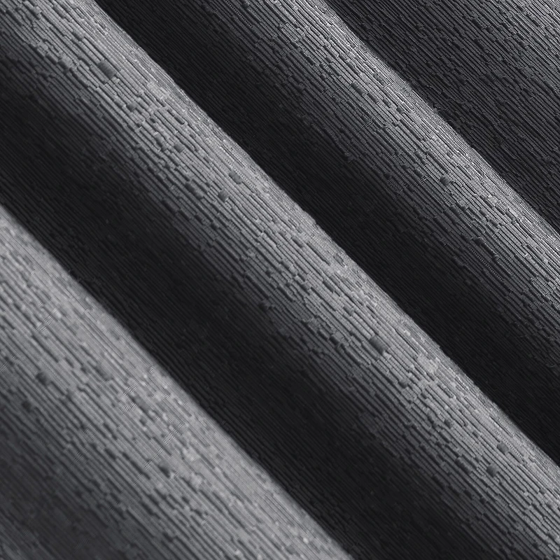 Sun Zero Noir Dimensional Thermal Extreme Grommet Top Energy Saving 100% Blackout Single Curtain Panel