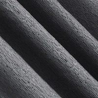 Sun Zero Noir Dimensional Thermal Extreme Grommet Top Energy Saving 100% Blackout Single Curtain Panel