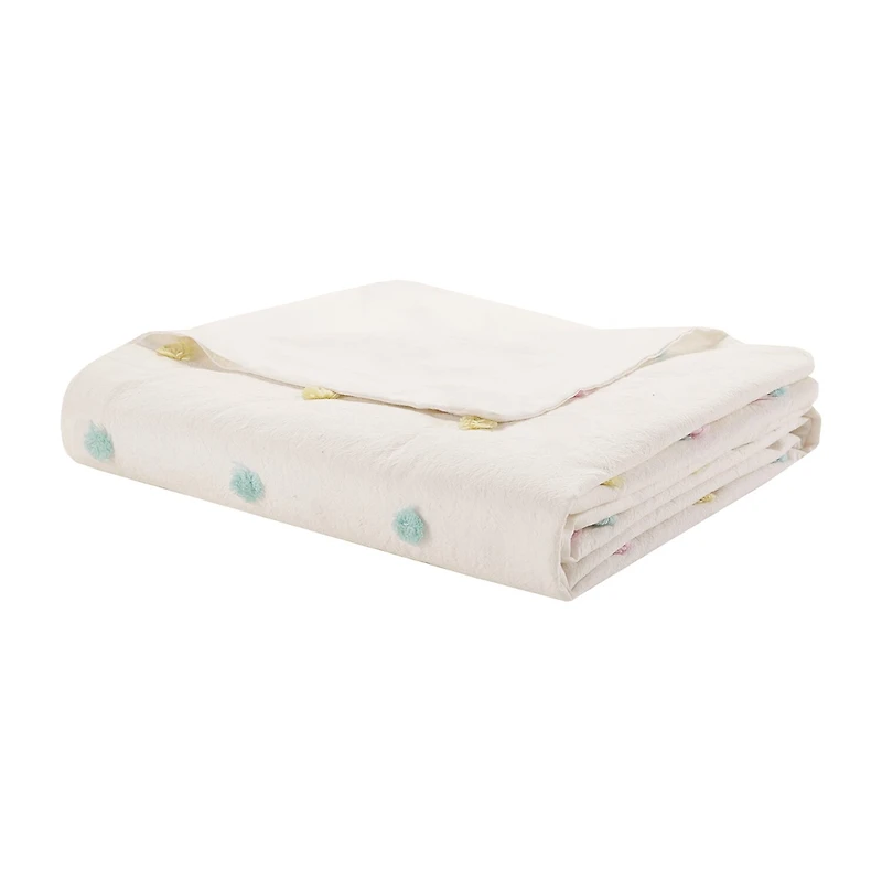 Urban Habitat Kids Ensley Jacquard 100% Cotton Duvet Cover Set with Decorative Pillows