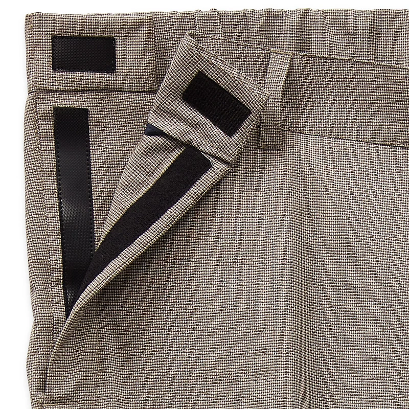 Stafford Coolmax All Season Ecomade Seated Mens Adaptive Classic Fit Flat Front Suit Pant