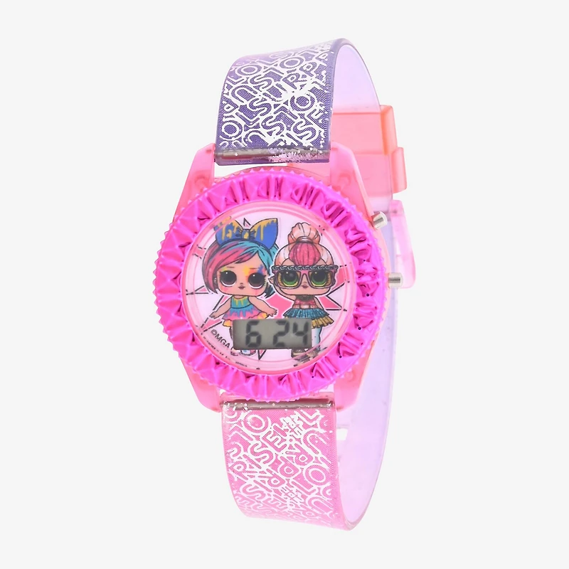 LOL Girls Purple 3-pc. Watch Boxed Set Lol40156jc