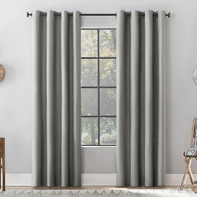 Archaeo Gelso Grommet Top 100% Blackout Single Curtain Panel