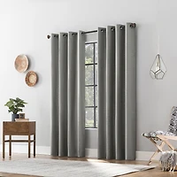 Archaeo Gelso Grommet Top 100% Blackout Single Curtain Panel