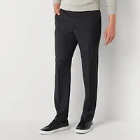 Collection By Michael Strahan Mens Modern Fit Plaid Flat Front Suit Pant