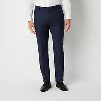 Collection By Michael Strahan Houndstooth Mens Modern Fit Flat Front Suit Pant