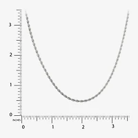 Shaquille O'Neal XLG™ Mens Stainless Steel 24 Inch Rope Chain Necklace