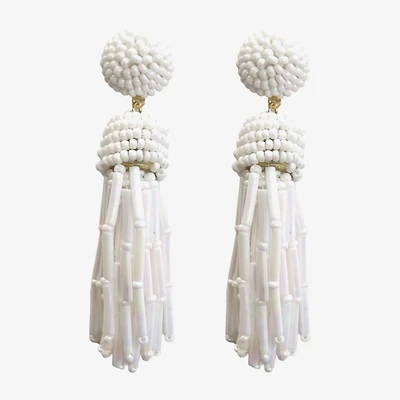 Bijoux Bar Gold Tone Womens Drop Earrings