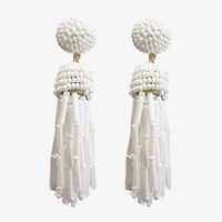 Bijoux Bar Gold Tone Womens Drop Earrings