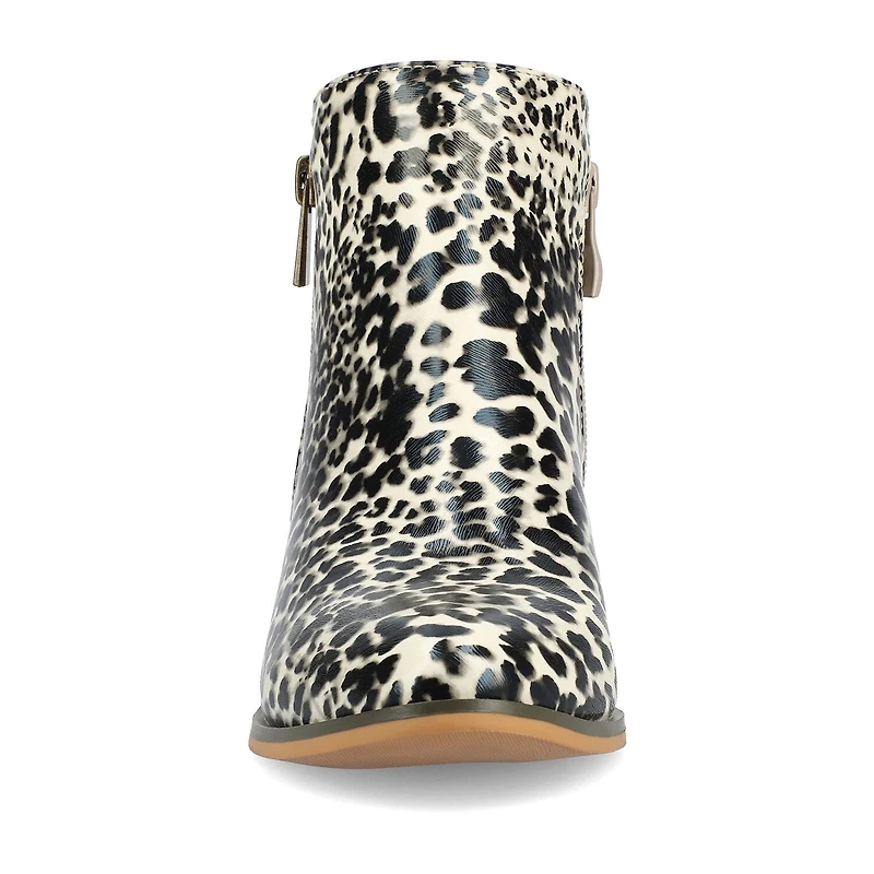 Journee Collection Womens Rebel Booties Block Heel