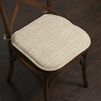 Sweet Home Collection™ Aria Memory Foam Non-Slip Chair Cushion with Ties