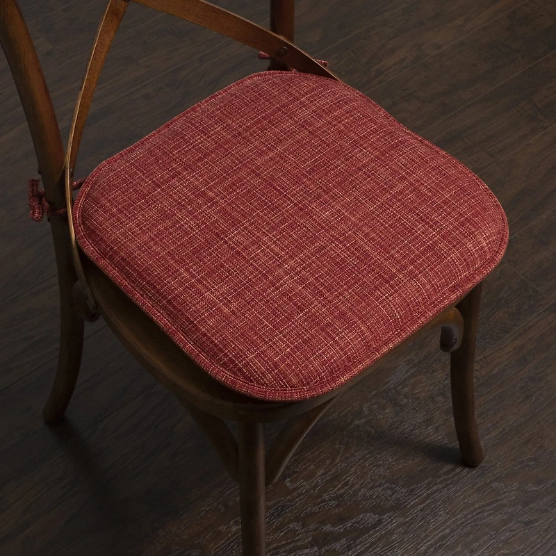 Sweet Home Collection™ Aria Memory Foam Non-Slip Chair Cushion with Ties