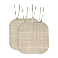 Sweet Home Collection™ Aria Memory Foam Non-Slip Chair Cushion with Ties
