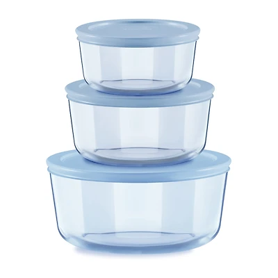 Pyrex Simply Store 6-pc. Glass Food Storage