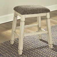 Signature Design by Ashley® Valdine Collection 2-pc. Counter Height Upholstered Bar Stool