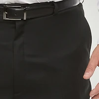 Stafford Coolmax All Season Ecomade Mens Big and Tall Classic Fit Flat Front Suit Pant