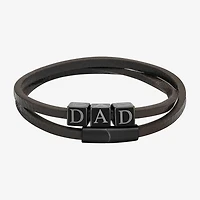 J.P. Army Dad Mens 2-pc. Stainless Steel Bracelet Set