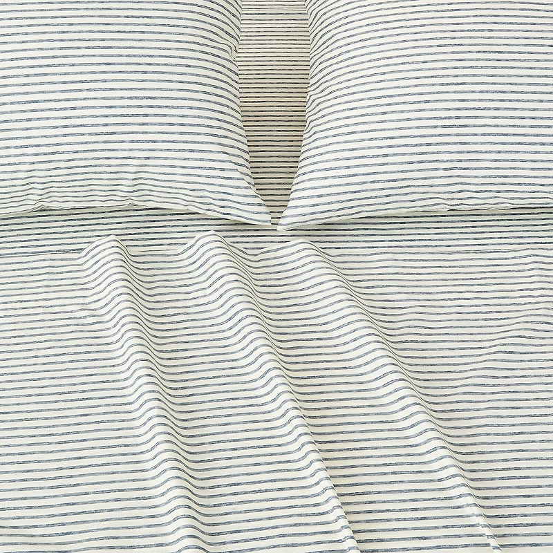 Linery Striped Microfiber Sheet Set