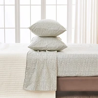Linery Striped Microfiber Sheet Set